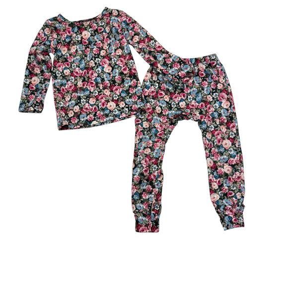 Cozys Floral Pajama Set - Picture 1 of 5